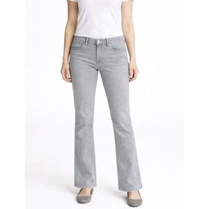 RALPH LAUREN 867 Women's Pale Grey Melange Jeans (Style: 12K50-02) Size 28
